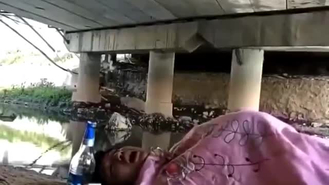 Beggar's great dream: I want to work hard, I want to make money