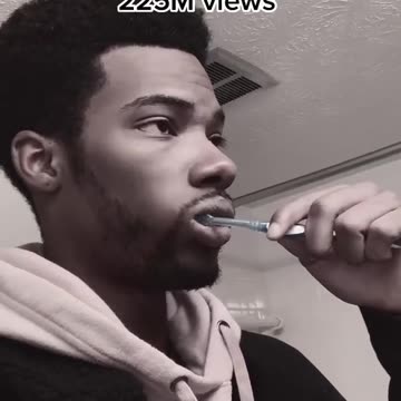 While Bushing the Teeth Thinking How To Earn Money