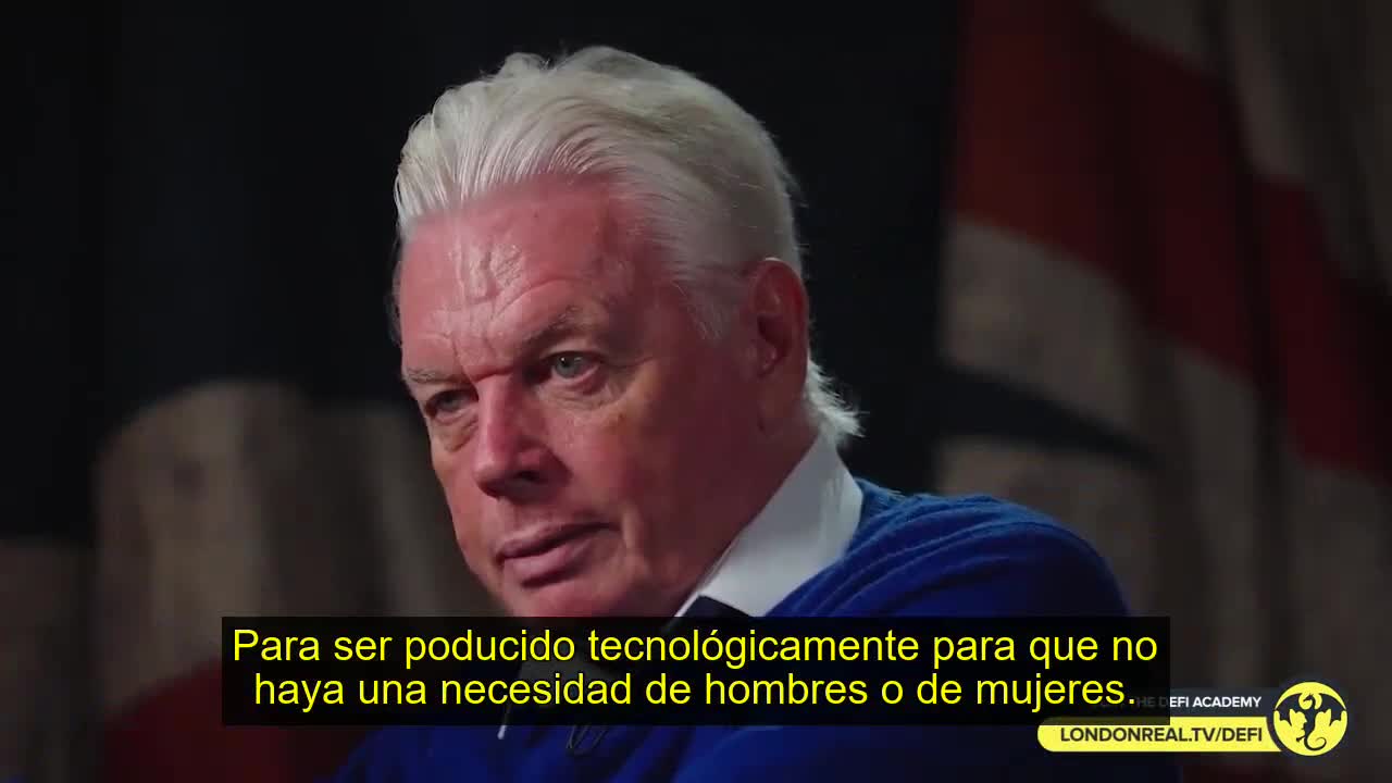 David Icke: "El Humano 2.0 no está diseñado para ser transgénero, sino para no tener género"