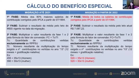 Migração do regime de previdência