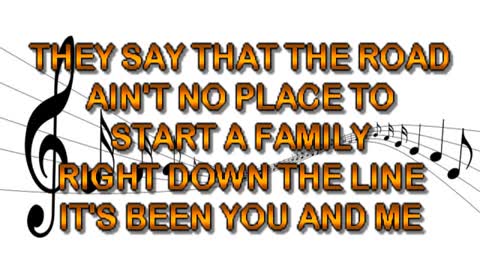 kbkaraokekking faithfully (journey)