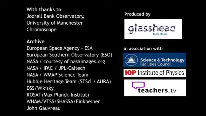 The Electromagnetic Spectrum- Looking through galactic space clouds