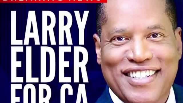 Lawyer and Radio Host, Larry Elder has declared candidacy for California Governor listen here