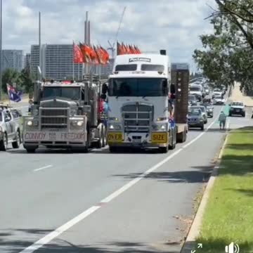 Australian Convoy rolling in