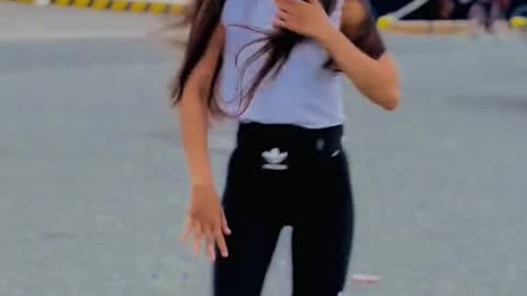 The joyful dancing