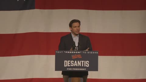 Gov. DeSantis: "DC doesn't produce much of anything besides mountains of debt and loads of hot air."