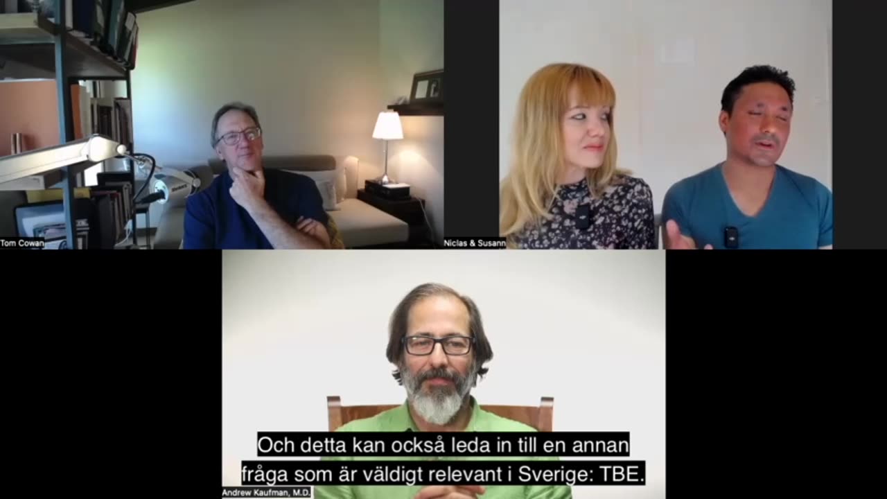 Dr Andy Kaufman & Dr Tom Cowan interviewed by Niclas Holmsten and Susann Björklund