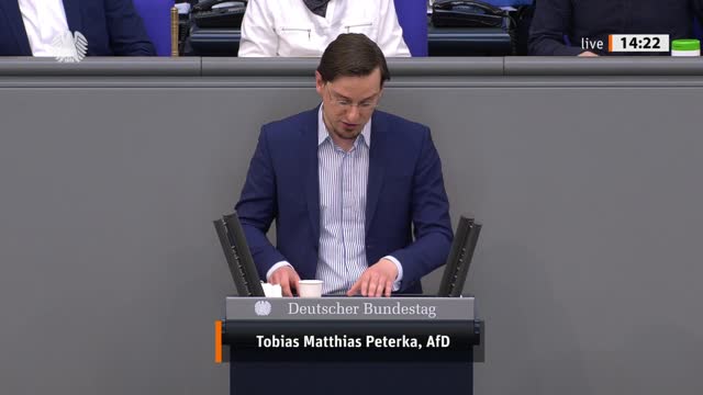 Tobias Matthias Peterka Rede vom 24.03.2022 - Justiz und Verbraucherschutz