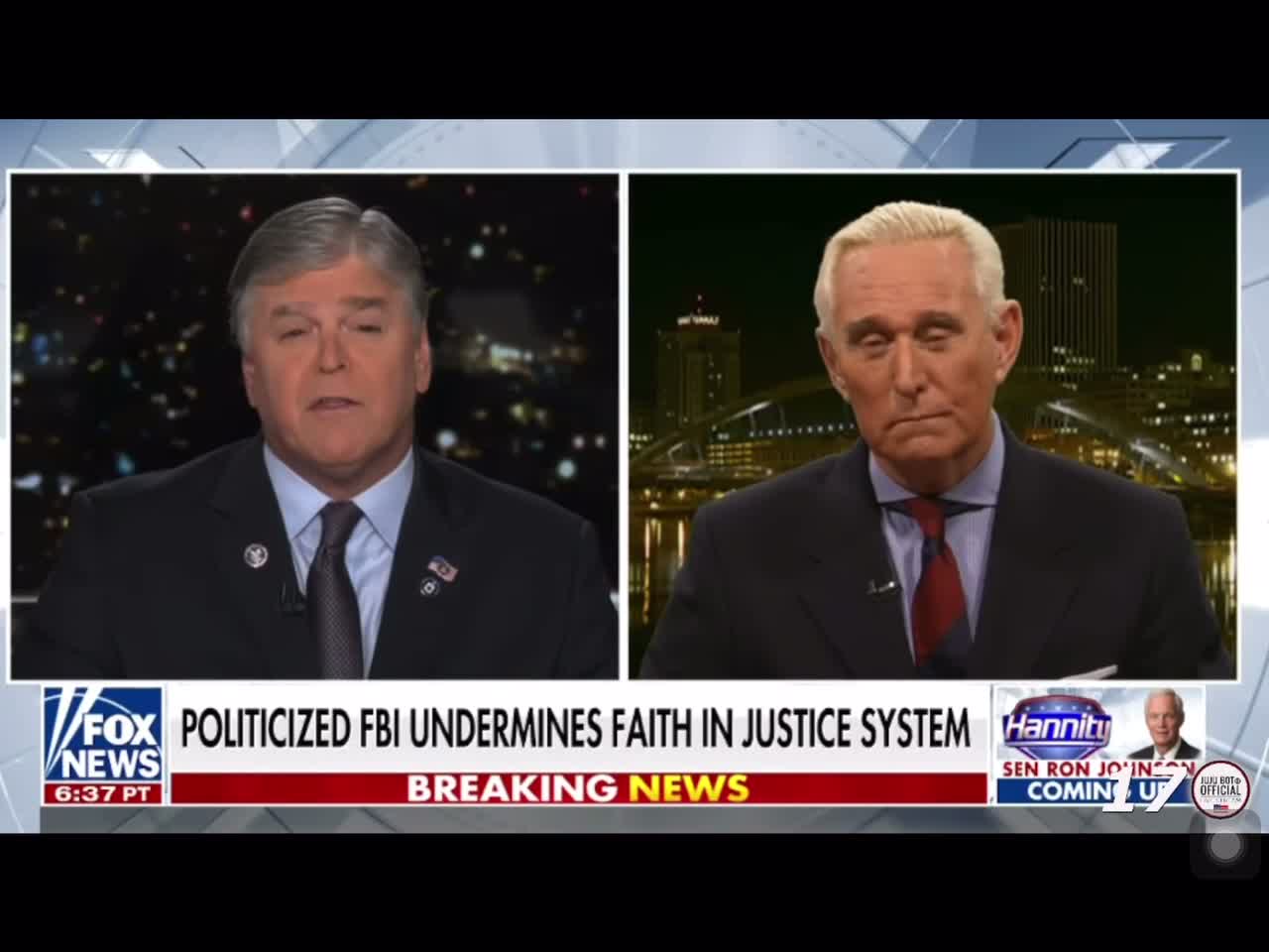 Roger Stone: If they think they’re going to intimidate Trump clearly they don’t understand him.