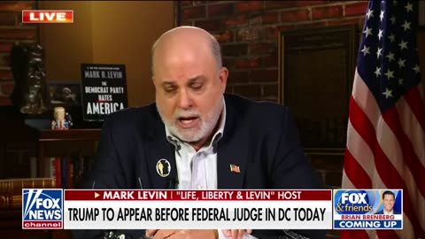 Mark Levin is going to blow a gasket over these persecution of Trump: