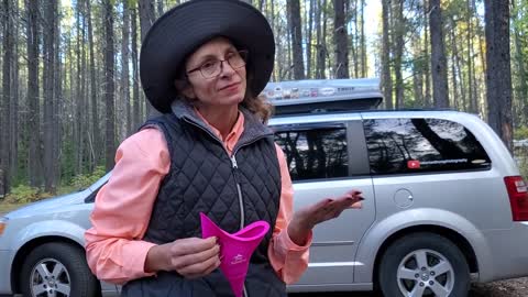 This is how a Woman Can Pee in the Woods or on a Road Trip Adventure