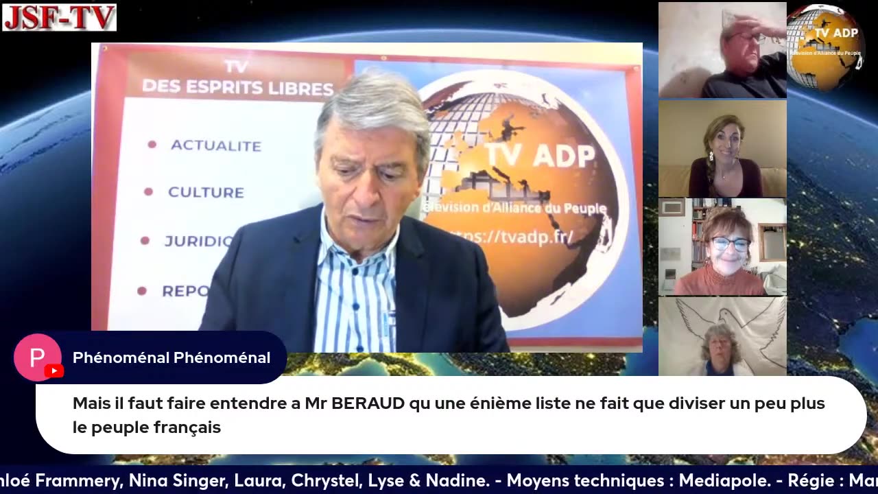 La parole au peuple. Avec Sébastien Béraud, Chloé Frammery, Nina Singer, Laura, Christelle & Lise