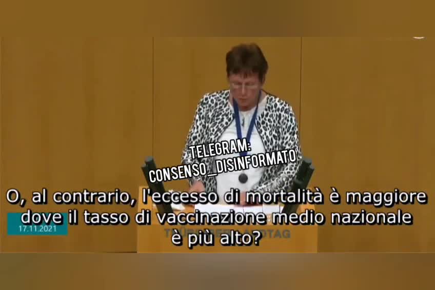 L'eccesso di mortalità è più alto dove si è vaccinato di più.