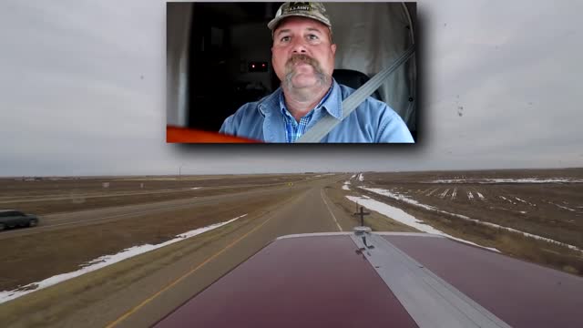 Trucker Snow Angel