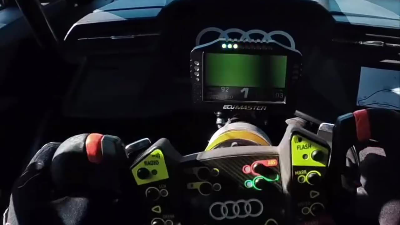 CRAZY REACTION TIME FROM BIG CRASH