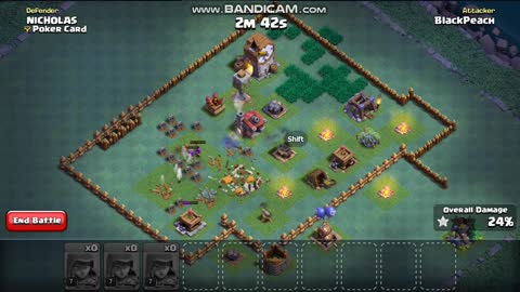 COC Battle 9