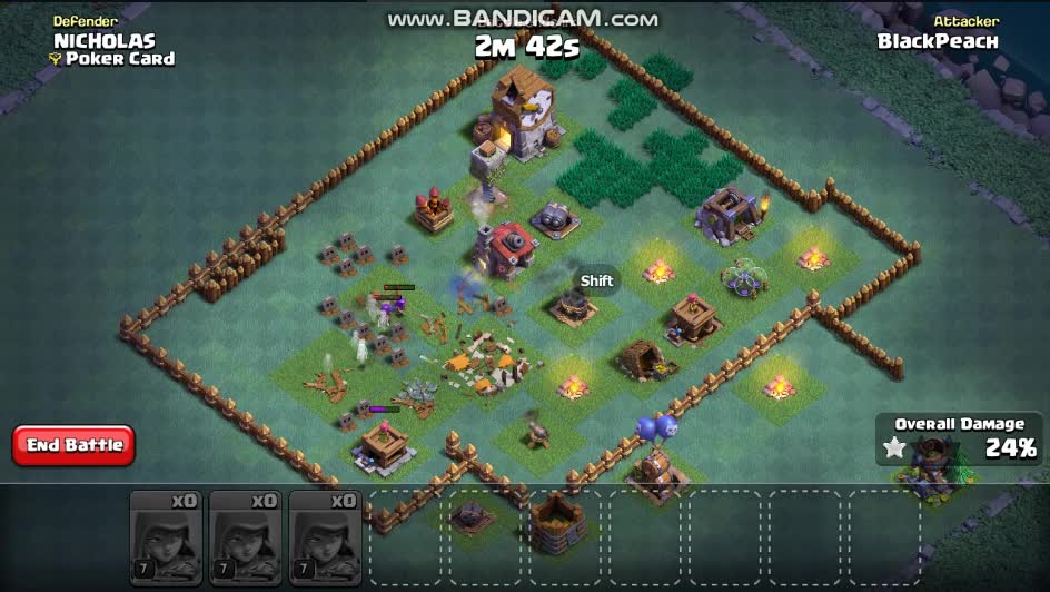 COC Battle 9