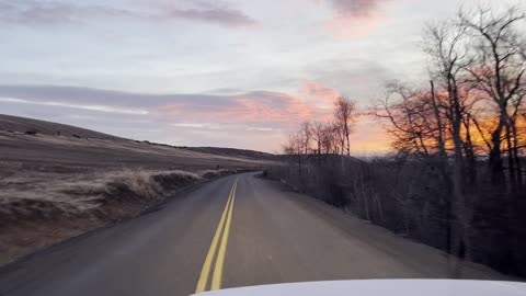 Sunrise in the Canyon