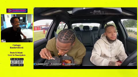 1LoadedJay EATING A ENTIRE MEAL INSIDE AMAR NEW BMW M34Oi ! reaction