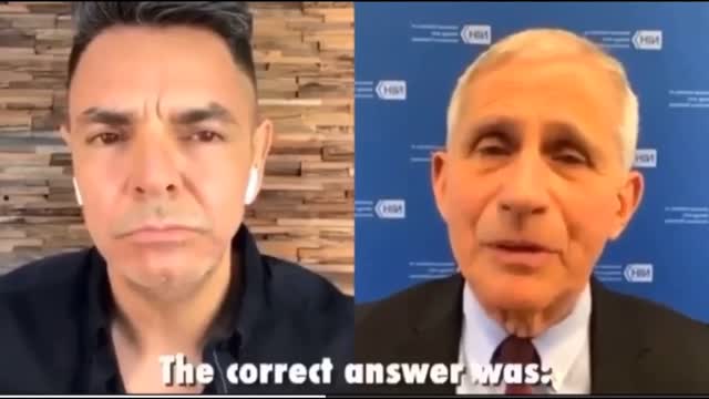 Mexican Journalist interviews Dr. Fauci about the so called vaccine. Hear the lies.