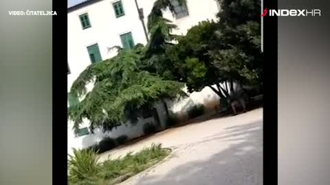 Samozadovoljavao se u šibenskom parku