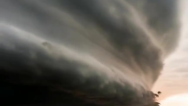 Driving into ominous clouds of tornado territory