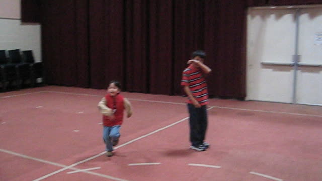Scott having fun with friends and played basket ball