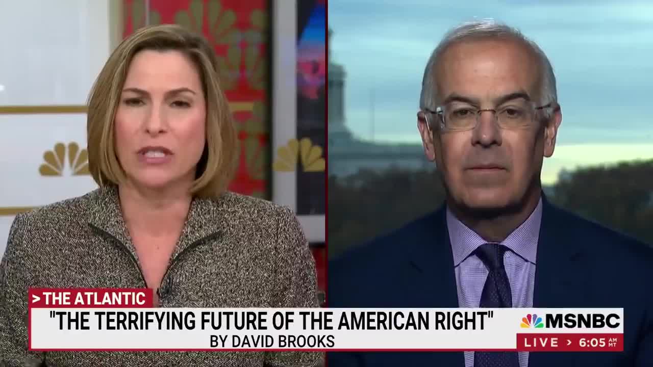 David Brooks Looks At 'Terrifying Future' Of U.S. Right At Conservative Conference