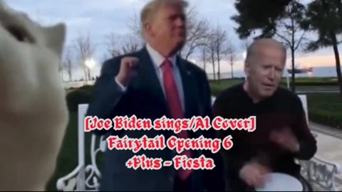 [Joe Biden sings/AI Cover] Fairy tail Opening 6 +Plus - "Fiesta"