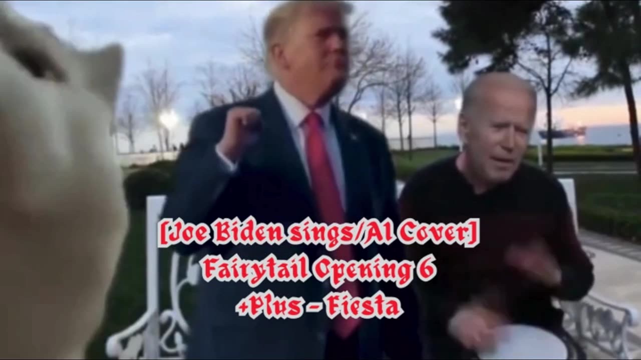 [Joe Biden sings/AI Cover] Fairy tail Opening 6 +Plus - "Fiesta"