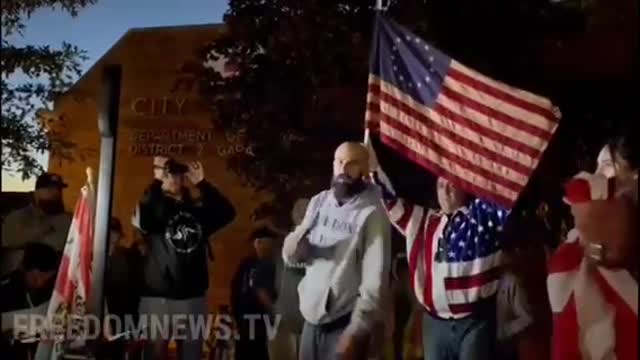 NYC, Happening Now: Protest in Staten Island