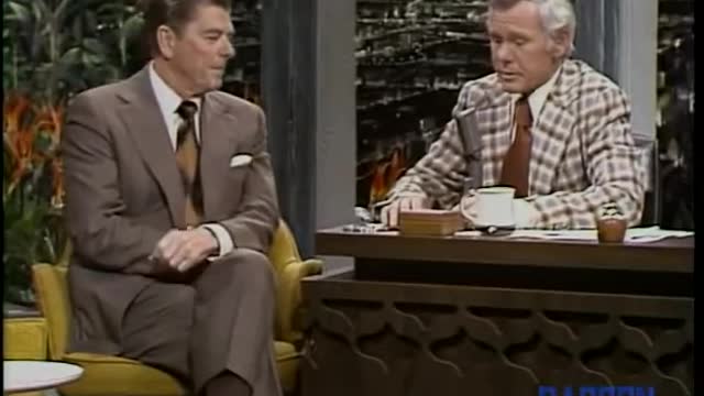 Ronald Reagan Johnny Carson 1975