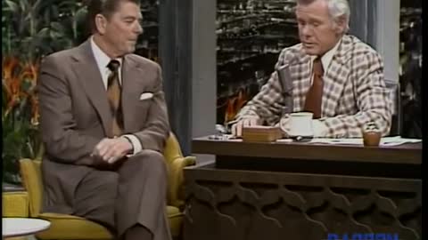 Ronald Reagan Johnny Carson 1975