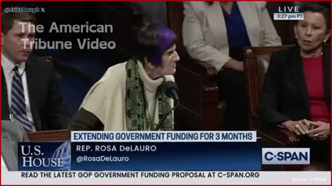 VIRAL: Far-Left Congresswoman Melts Down on House Floor, Starts Screaming about President Musk