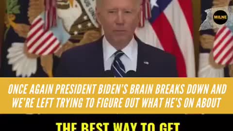 Biden has no clue what he’s on about