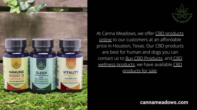 CBD Products for Sale - Canna Meadows