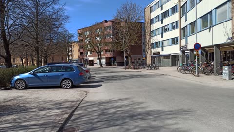 Från Ringgatan till Vasatorget i Örebro 25 April 2022