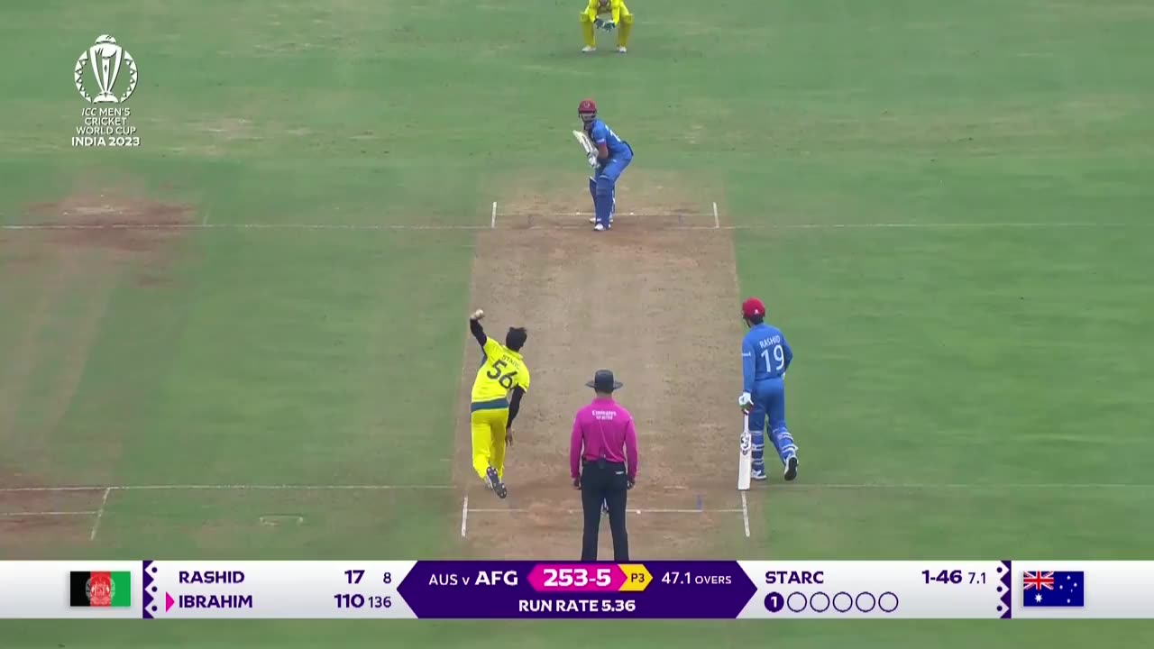 Afghanistan vs Australia highlights (world cup 2023)