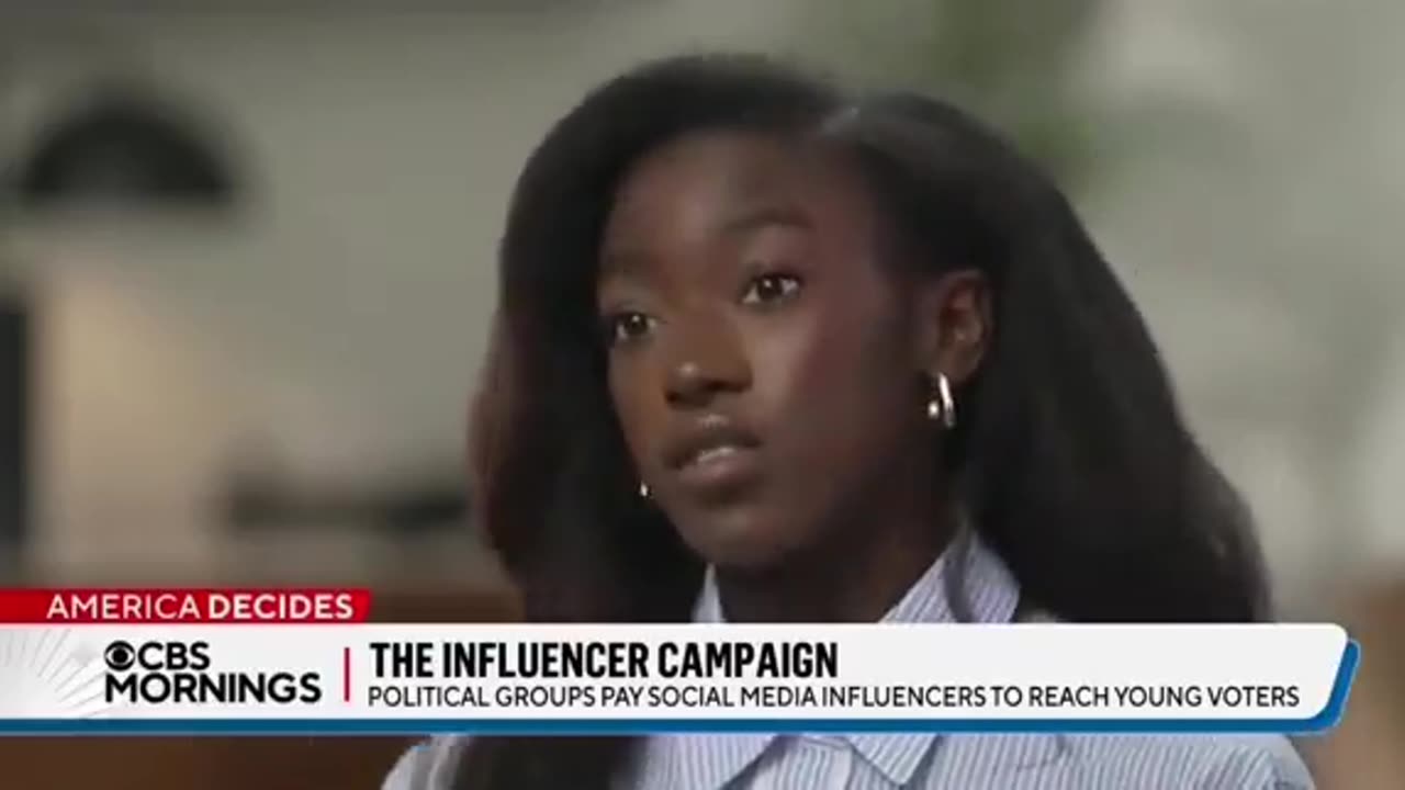 Social Media Influencer speaks out about being Paid To Push Democrat Propaganda