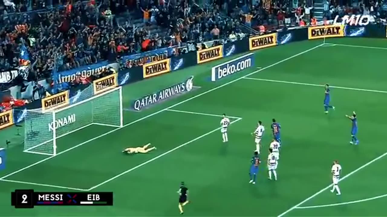 10 Impossible Goals Scored By Lionel Messi That Cristiano Ronaldo Will Never Ever Score | HD