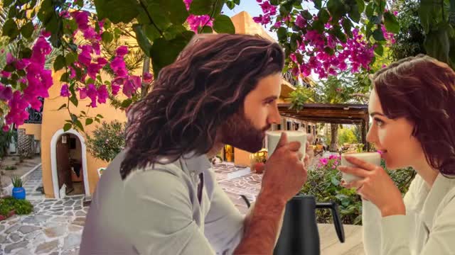 JESUS SAYS.. I LOVE HAVING THAT SWEET TIME HAVING COFFE TOGETHER AS YOU ADMIT YOUR FAULTS TO ME ❤️