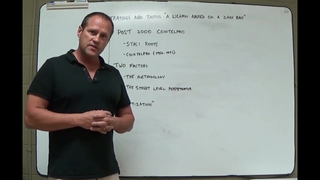 POLICE GANG STALKING OPERATIONS AND TACTICS AN INTRODUCTION (REBOOT)