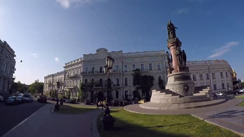 Catherine the Great Monument Odessa, Ukraine