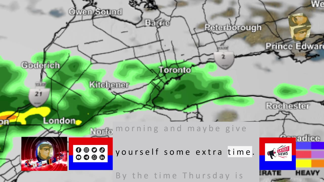 'Torrential downpours:' Toronto under rainfall warning due to Hurricane Beryl remnants