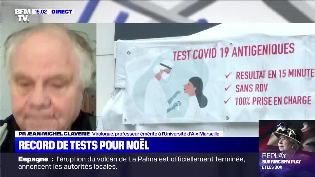 BFMTV: le vaccin ne marche pas du tout pour Omicron - Pr Claverie