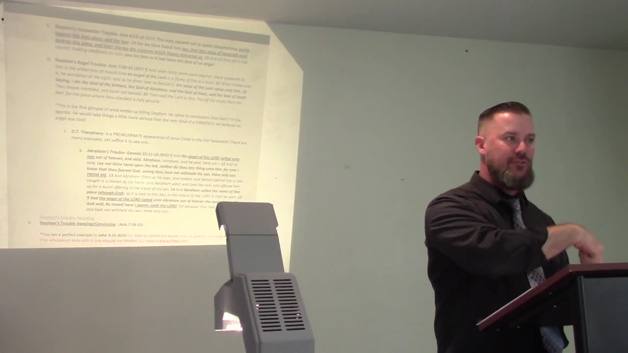 The Trouble With Stephen - Pastor Randy Gorski @ AVKJBC