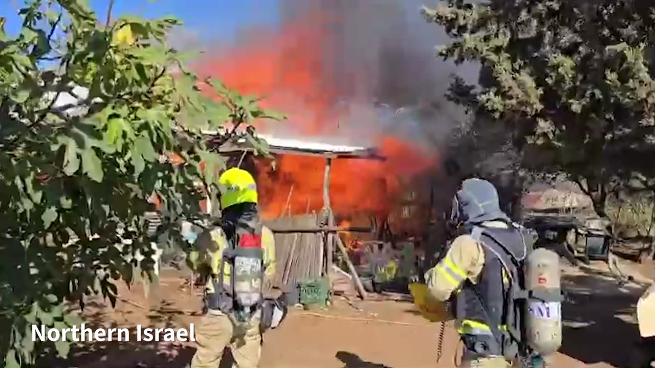 Attached is a video of destruction caused to Israel by Hezbollah