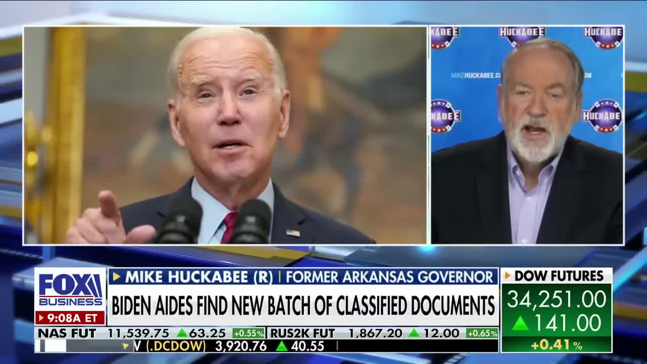 China was 'shelling out millions' to Biden Penn Center where docs were found: Mike Huckabee