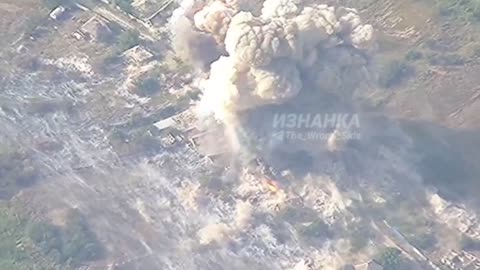 Accurate hit of aerial bombs on Ukrainian army in Kupyansk Region