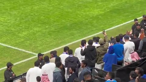Kante after being sent off 💔